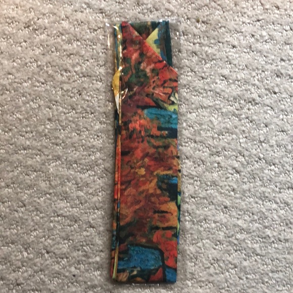 Vincent Van Gogh’s The Red Vineyard Twilly Scarf - Picture 2 of 3